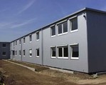 Dvoupodlažní budova kliniky v německém městě Rhein - Mosel.